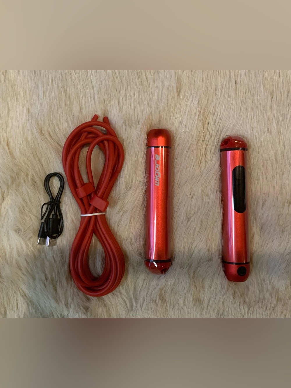 Wigore Smart Jump Rope- Red - Picture 3 of 5